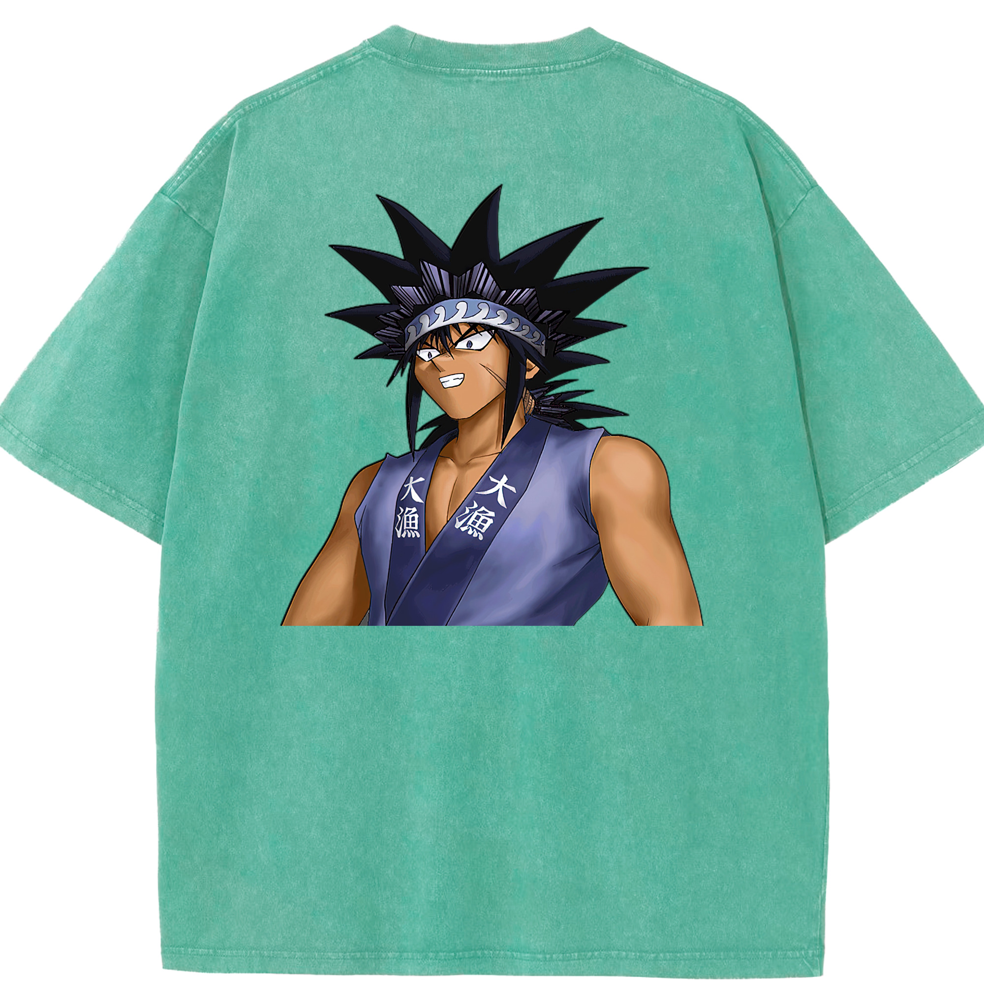 （画像用） 遊☆戯☆王 Yu-Gi-Oh! 綿100% ヴィンテージ風 半袖Tシャツ（背面プリント）